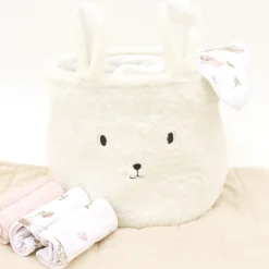 Basket - Ivory Rabbit