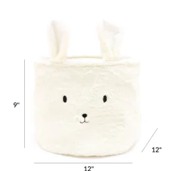 Basket - Ivory Rabbit