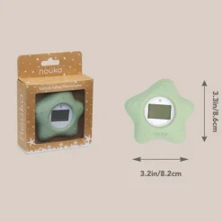 Bathtub Safety Thermometer Crab - Soft Blush