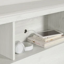 Bed and headboard set - Summer Breeze White Pine