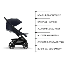 Beezy 2 Compact City Stroller - Dark Blue