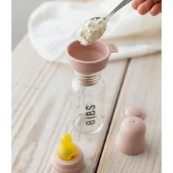 Bibs Glass Bottle Complete Set Latex - Ivory