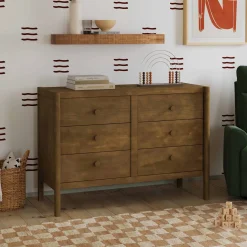 Birdie 6-Drawer Dresser - Walnut