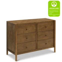 Birdie 6-Drawer Dresser - Walnut