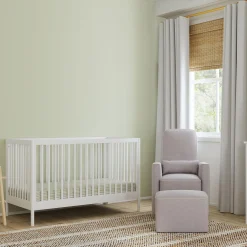 Birdie 3-in-1 Convertible Crib - White