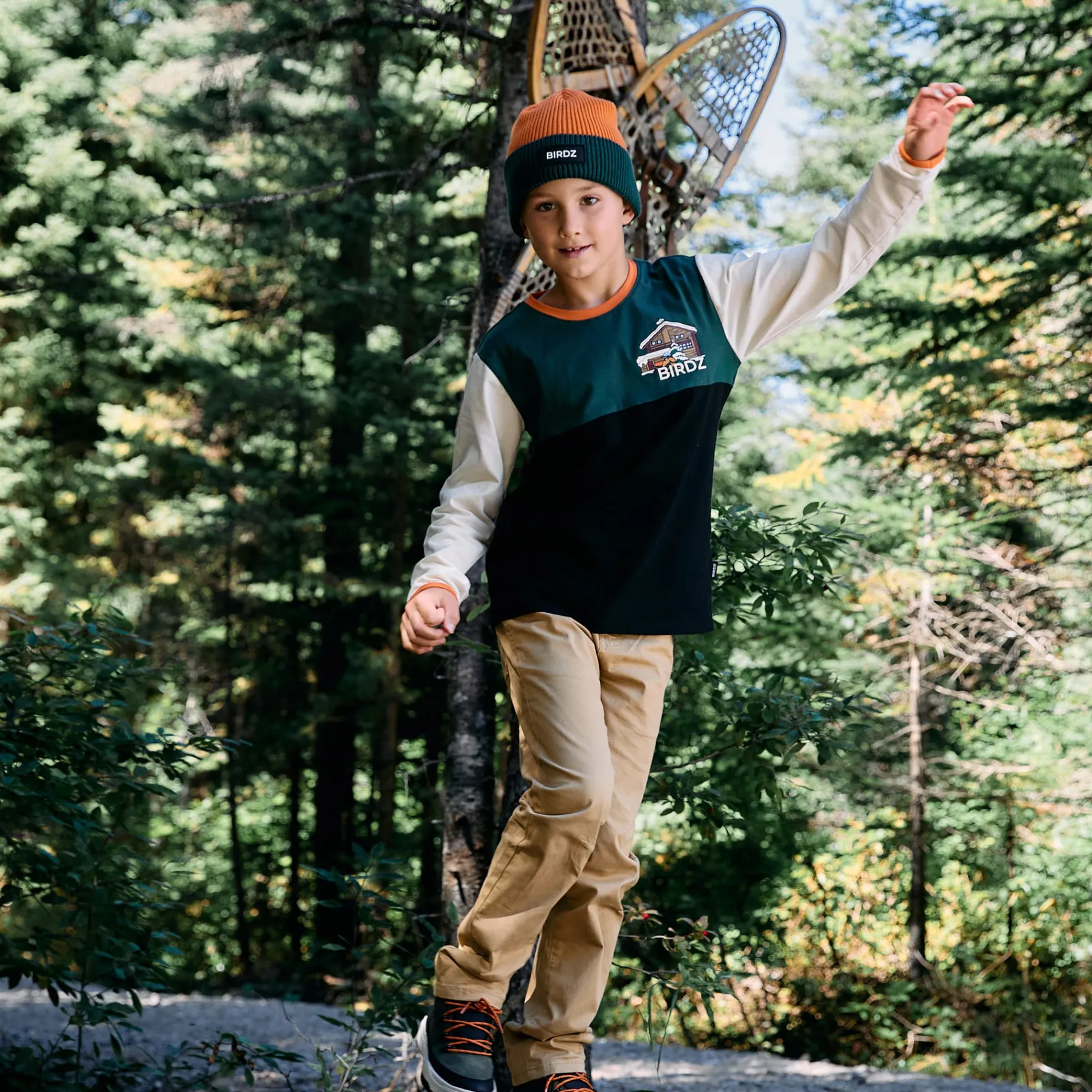 Birdz Colorblock Beanie 2-16 y