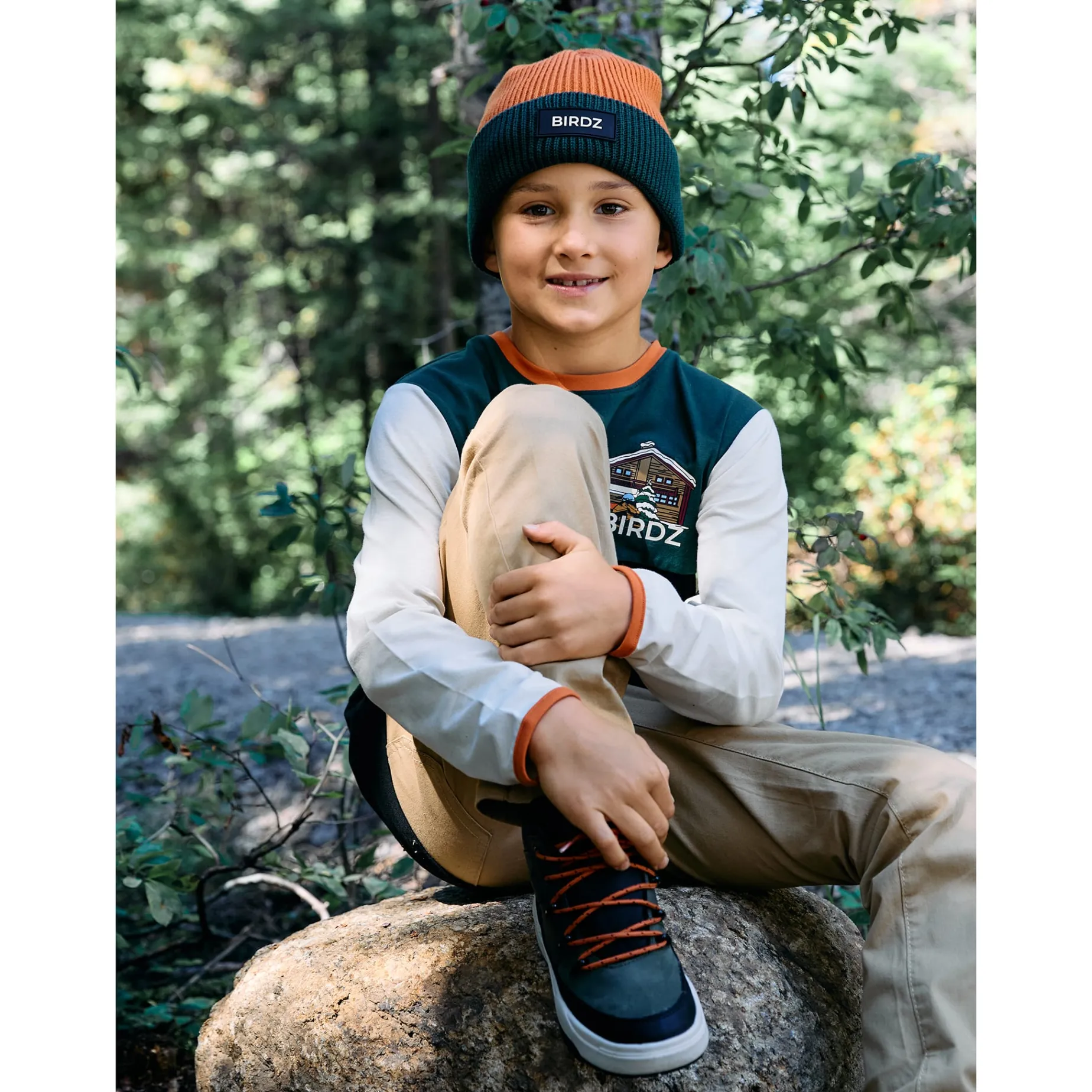 Birdz Colorblock Beanie 2-16 y