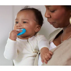 Bite And Brush Teether - Blue