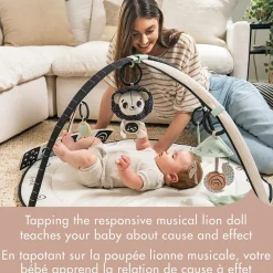 Black & White Décor Developmental Gymini