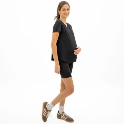 Black Active Biker Short