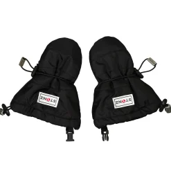 Black Baby Mitts 12-24m