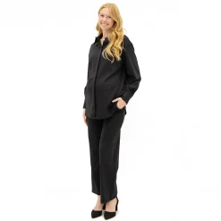 Black Classic Maternity Shirt