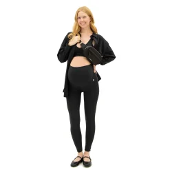 Black Classic Maternity Shirt