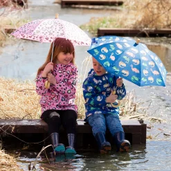 Black Glitter Rain Boots 4-3