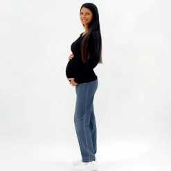 Black Nursing Long Sleeves T-Shirt