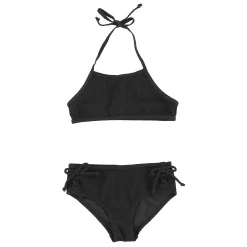 Black Rib Bikini 3-14y