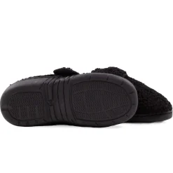 Black Slippers Sizes 7-1