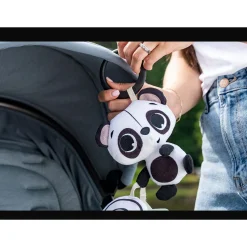 Black &White Décor Panda Rattle Toy