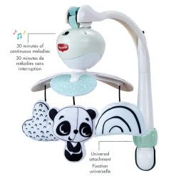 Black &White Decor Take Along Mobile