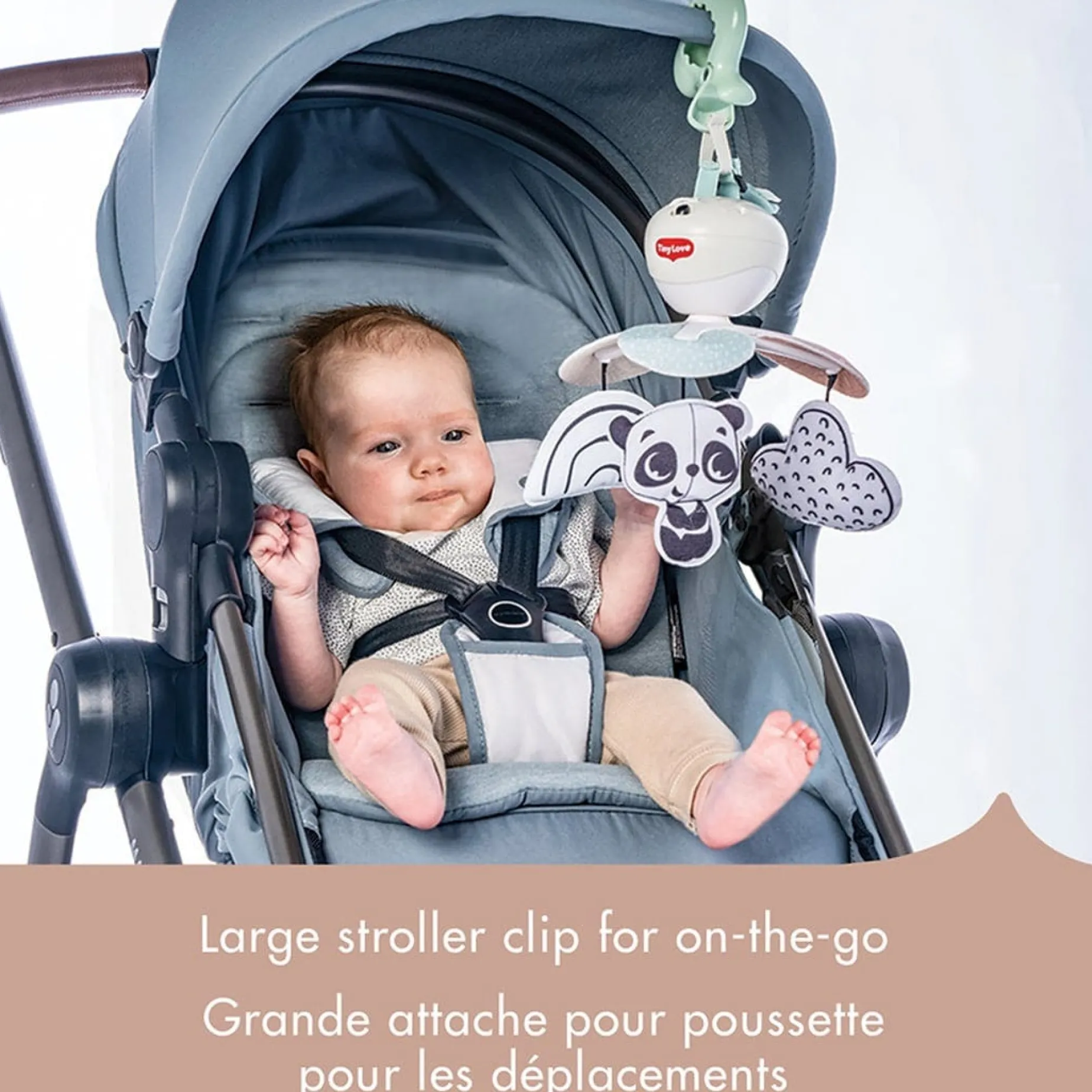 Black &White Decor Take Along Mobile