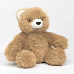 Blanket with Plush Friends- Taupe