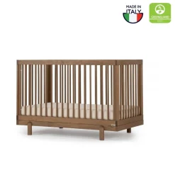 Bliss 4-In-1 Convertible Crib - Walnut