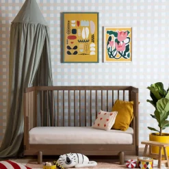 Bliss 4-In-1 Convertible Crib - Walnut