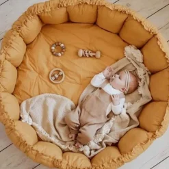 Bloom Organic Babymat - Mustard