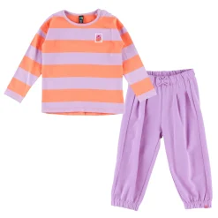 Blossom Striped Tee Set 6-24m
