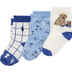 Blueberry Dog Socks (3) 6-24m