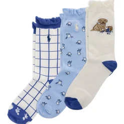 Blueberry Dog Socks (3) 4-11y