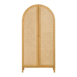 Bondi Cane Armoire - Honey