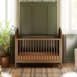 Bondi Cane 3-in-1 Convertible Crib with Toddler Bed Kit- Honey Cane