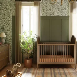 Bondi Cane 3-in-1 Convertible Crib with Toddler Bed Kit- Honey Cane