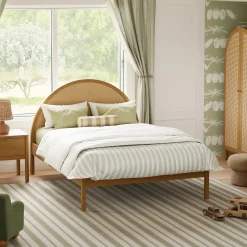 Bondi Double Bed - Honey Cane