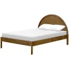 Bondi Double Bed - Walnut Natural