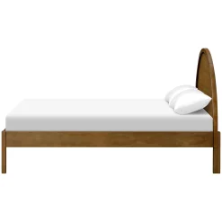 Bondi Double Bed - Walnut Natural
