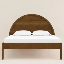 Bondi Double Bed - Walnut Natural