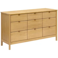 Bondi 9-Drawer Assembled Dresser - Honey
