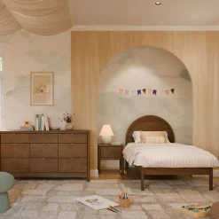 Bondi 9-Drawer Assembled Dresser - Natural Walnut