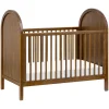 Bondi 3-in-1 Convertible Crib with Toddler Bed Kit - Walnut Natural