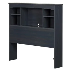 Bookcase Twin Headboard - Aviron Blueberry