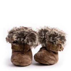 Booties For Baby 0-6m - Moka