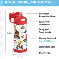 Bottle 410ml Thermos - MarioKart