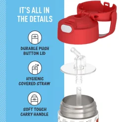 Bottle 410ml Thermos - MarioKart