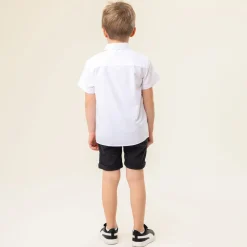 Bowtie White Shirt 2-12y