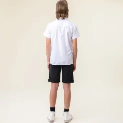 Bowtie White Shirt 2-12y