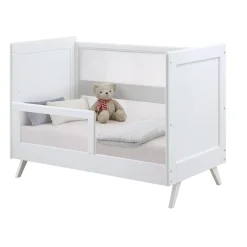 Breathable™ Mesh Toddler Bed Conversion Kit for 3-in-1 Convertible Crib - White