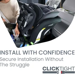 Britax Poplar™ Convertible Car Seat - STONE ONYX