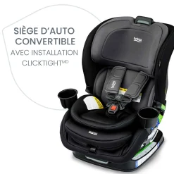 Britax Poplar™ Convertible Car Seat - STONE ONYX